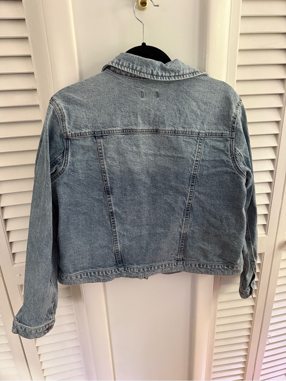Express Light Blue Denim Jacket - Picture 3 of 4
